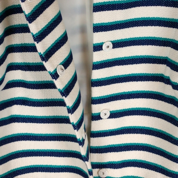 🔥 Talbot's Stripe Fringe Jacket - Picture 6 of 8